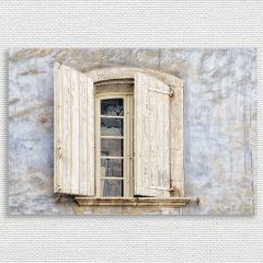 Farmhouse Window Wrapped Canvas Wall Art