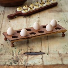 Farmhouse Wooden Egg Stand