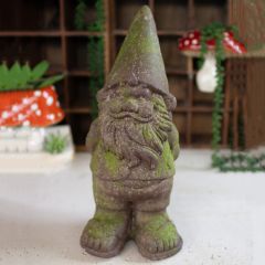 Faux Concrete Gnome Statue