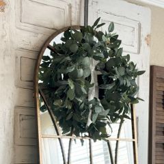 Faux Eucalyptus Leaf and Berries Wreath