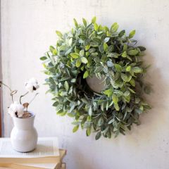 Faux Sage Wreath