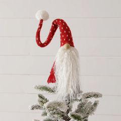 Festive Gnome Christmas Tree Topper