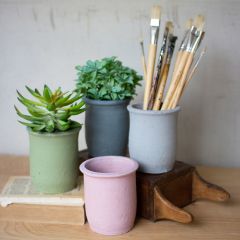 Clay Planter Pots Set of 4