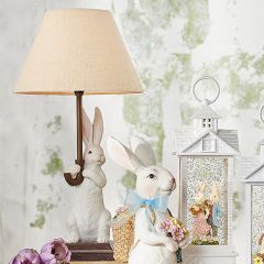 Rabbit Base Umbrella Table Lamp