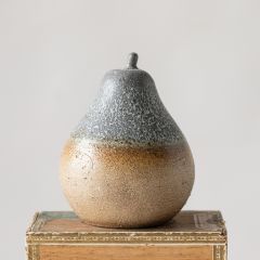 Reactive Glaze Decorative Stoneware Pear