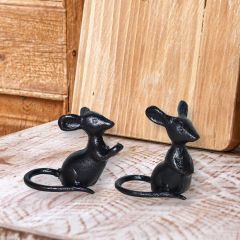 Field Mice Figurines Set of 2