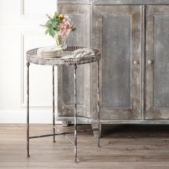 Filigree Round Side Table