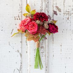 Flower Market Dahlia And Rose Bouquet