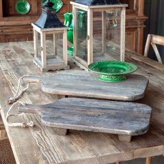 Footed Cutting Board Riser Set of 2