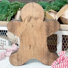Footed Wood Gingerbread Riser