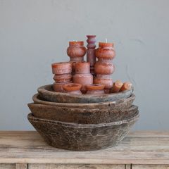 Found Wood Decorative Farmhouse Bowl