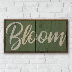 Framed Bloom Sign