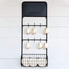 French Bottle Wall Mounted Drying Rack