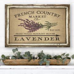 French Country Lavender Wall Art