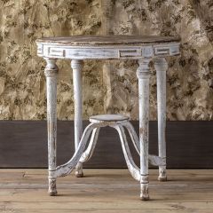 French Inspired Painted Pine Accent Table