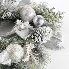 Frosted Pine Holiday Wreath