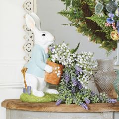 Gardener Bunny Statue