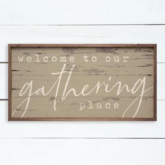 Gathering Place Wall Sign