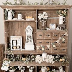 General Store Style Hutch