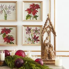 Gilded Holy Family Tabletop Decor