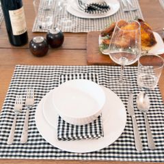 Gingham Check Placemats Set of 4