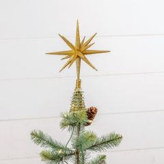 Glittered South Star Tree Topper