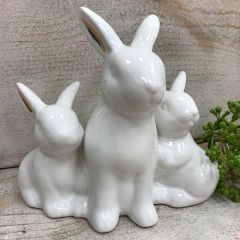 Tabletop Bunny Trio