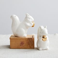 Golden Acorn Salt and Pepper Shaker Set