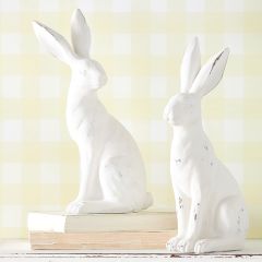 Handsome Hare Statue Set of 2