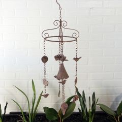 Hanging Distressed Cast Iron Wind Chime