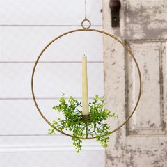 Hanging Halo Taper Candle Holder