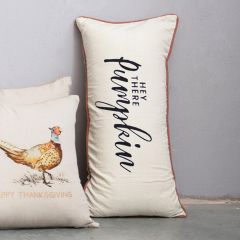 Hey There Pumpkin Rectangle Accent Pillow