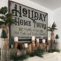 Holiday Home Tours Canvas Wall Art