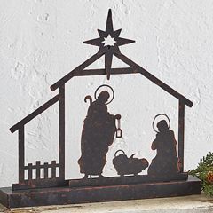 Holy Family Metal Tabletop Silhouette