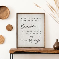 Home Is a Place Wall Art 