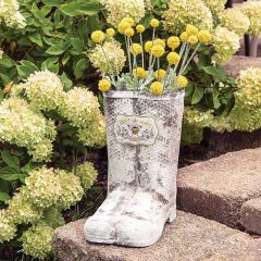 Honey Bee Boot Planter