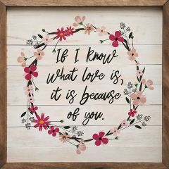 If I Know What Love Is Wall Art