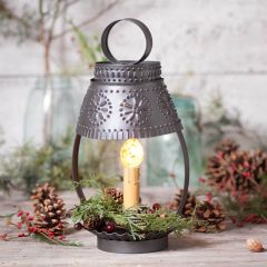 Industrial Farmhouse Shaded Candle Lantern Light