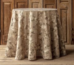 Ivy Print Round Table Skirt 90 Inch