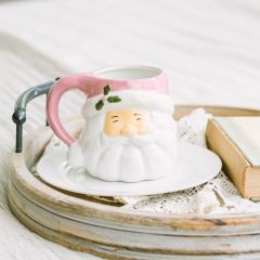 Jolly Santa Face Mug