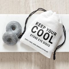 Keep Your Cool Stone Eye Discs Set of 2