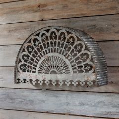 Large Cut Out Corrugated Metal Wall Arch