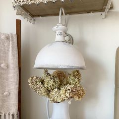 Large Rustic Metal Sconce