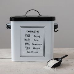 Laundry Detergent Storage Container With Scoop