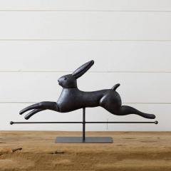 Leaping Hare Tabletop Weathervane