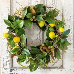 Lemon And Magnolia Southern Farmhouse Wreath