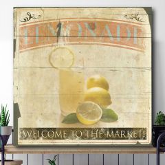 LEMONADE Wrapped Canvas Wall Art