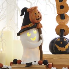 Lighted Halloween Ghost 12 Inch