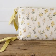 Little Bouquets Lumbar Pillow With Corner Ties