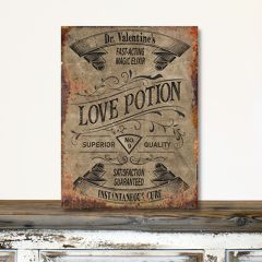 Love Potion Canvas Wall Art